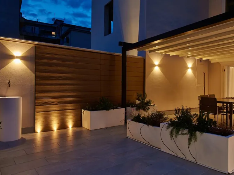 Illuminazione balcone