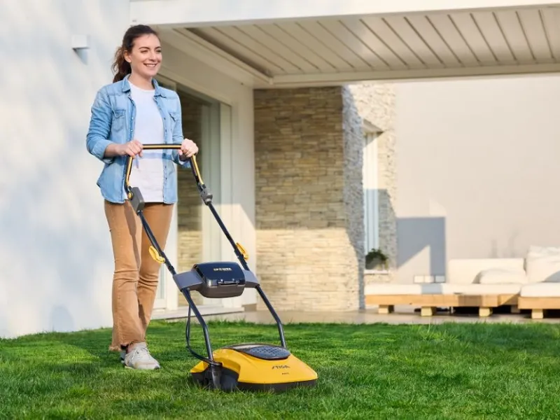 Tagliaerba a batteria senza filo di Stiga
