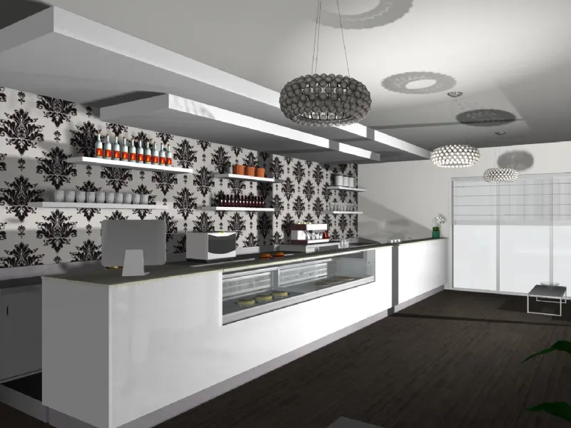 ambiente interno disegnato con 3Cad
