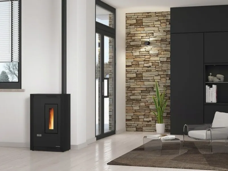 stufa ventilata a pellet Luisella di La Nordica Extraflame