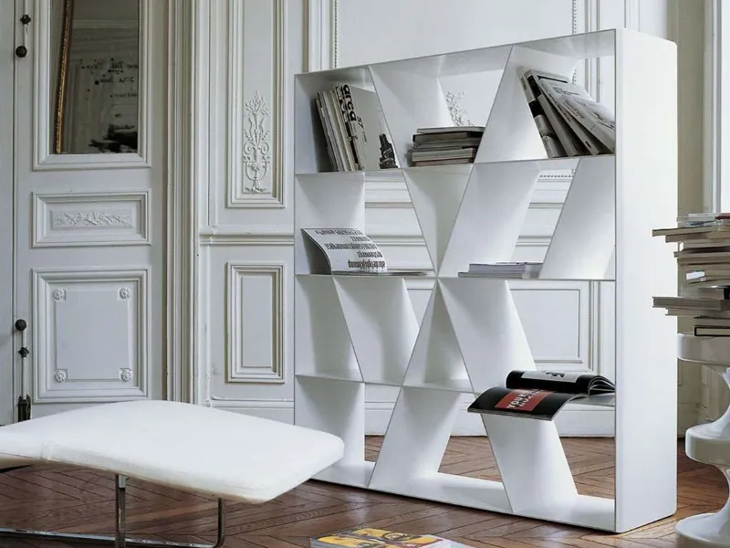 Libreria in Corian Shelf di B&B Italia