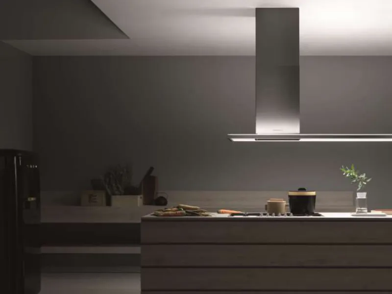 La cappa in acciaio inox Zenith NRS di Falmec