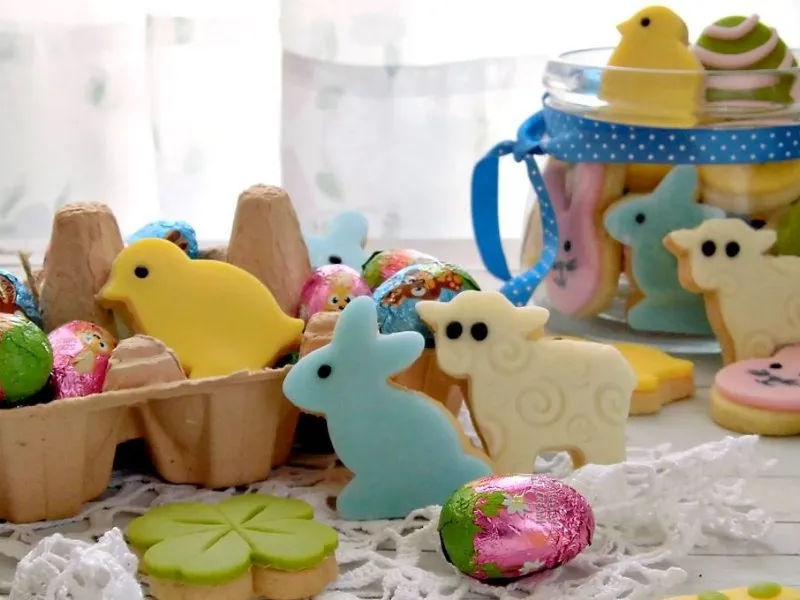 Biscotti per la tavola di Pasqua