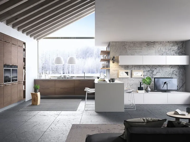 Cucina Zoe Design, composizione Brema © Ar-tre