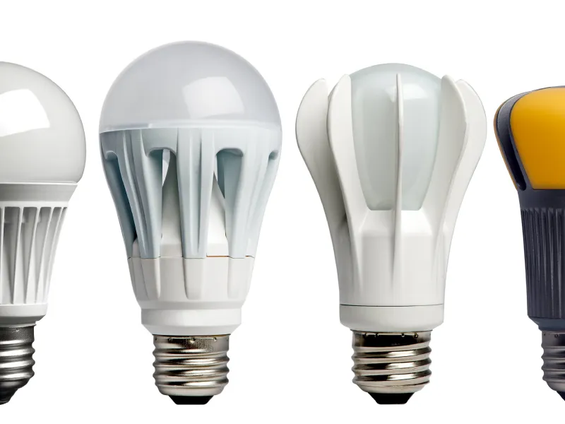 Diversi tipi di lampade led