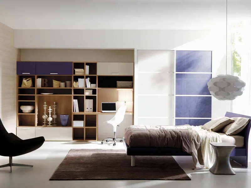 cameretta con armadio Doimo city line