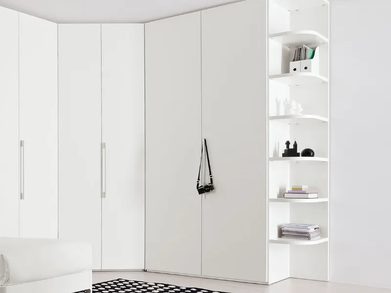 Armadio angolare Start di Clever