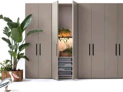 Armadio componibile Lema Ellevi, design By Officinadesign Lema