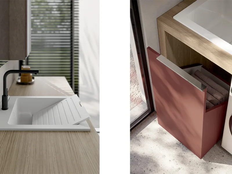 Arredo bagno e lavanderia Spazio Time di Ideagroup