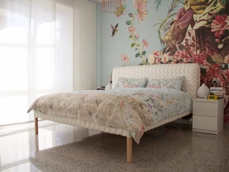 Casa a Solaro (MI), arch. F. Galli / camera da letto
