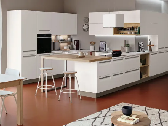 Cucina ad u Carrera di Veneta Cucine