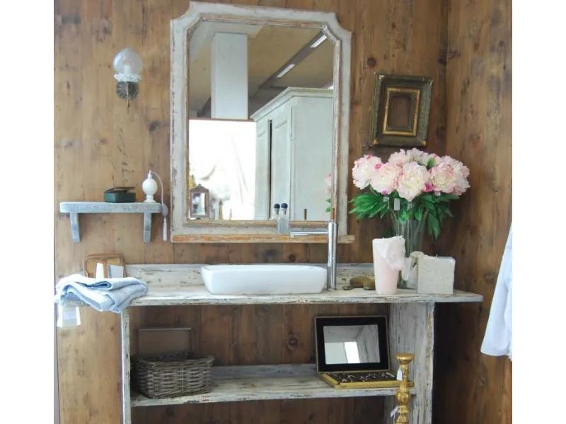 Arredamento shabby chic moderno bagno