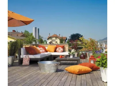 Terrazza ampia con divano