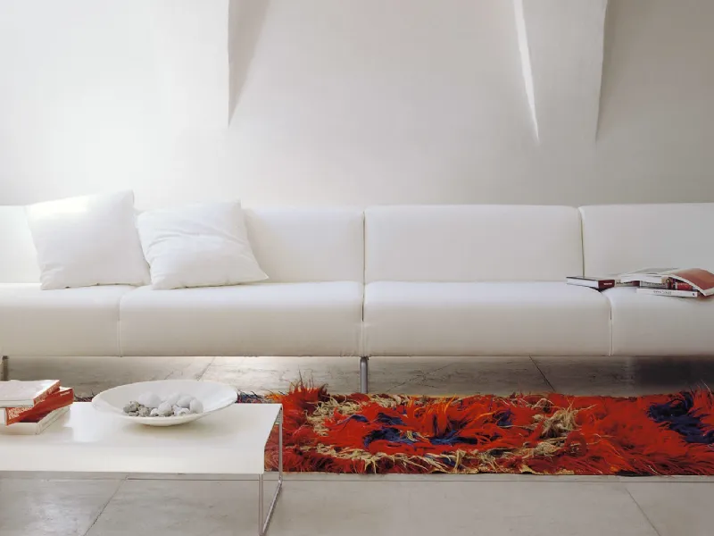 Soggiorno total white