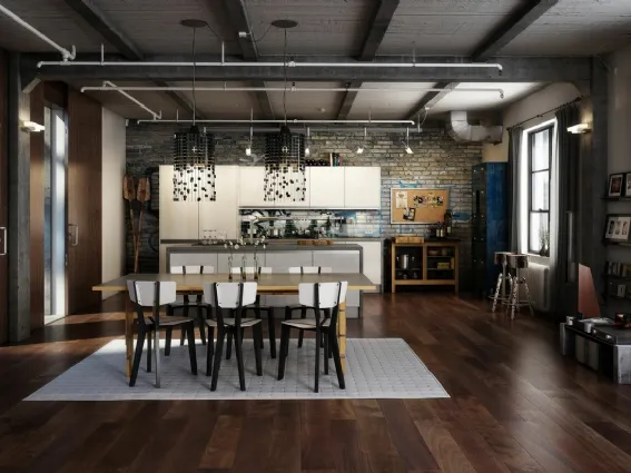 arredo in stile industriale