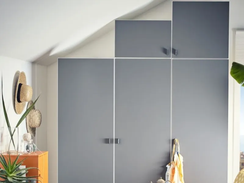 Armadio per mansarda serie Platsa Ikea