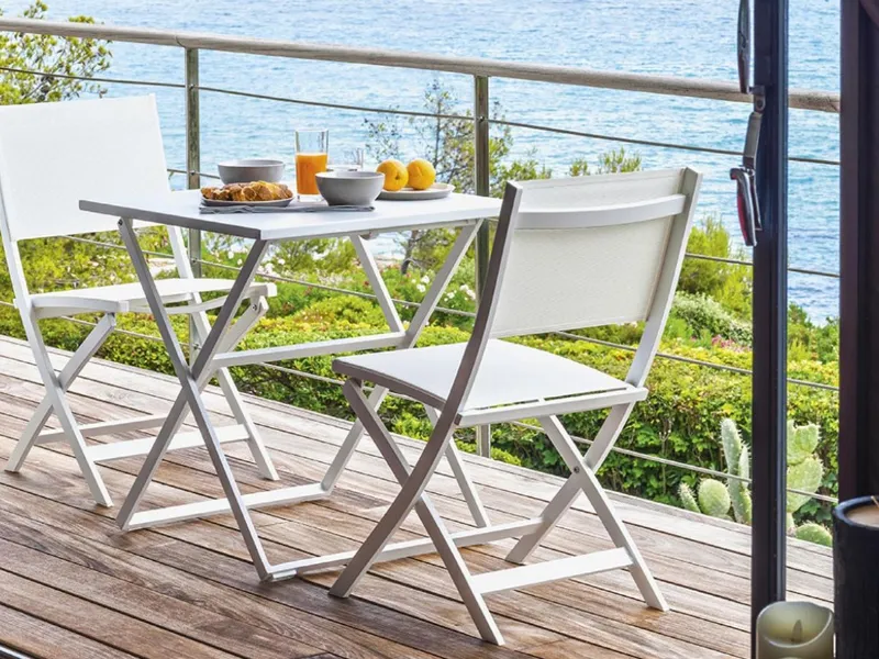 Collezione Queen di Talenti - Set tavolo e sedie pieghevoli