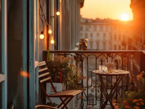 Arredare un piccolo balcone: consigli