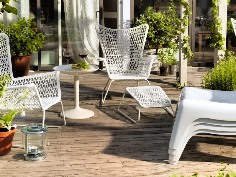 poltrone da giardino PS VÅGÖ e HÖGSTEN