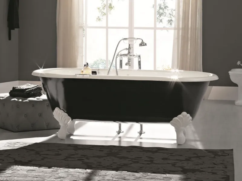Vasca da bagno in ghisa modello retrò