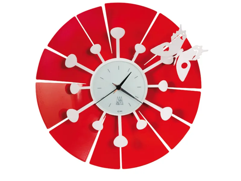 orologio rosso Arti & Mestieri