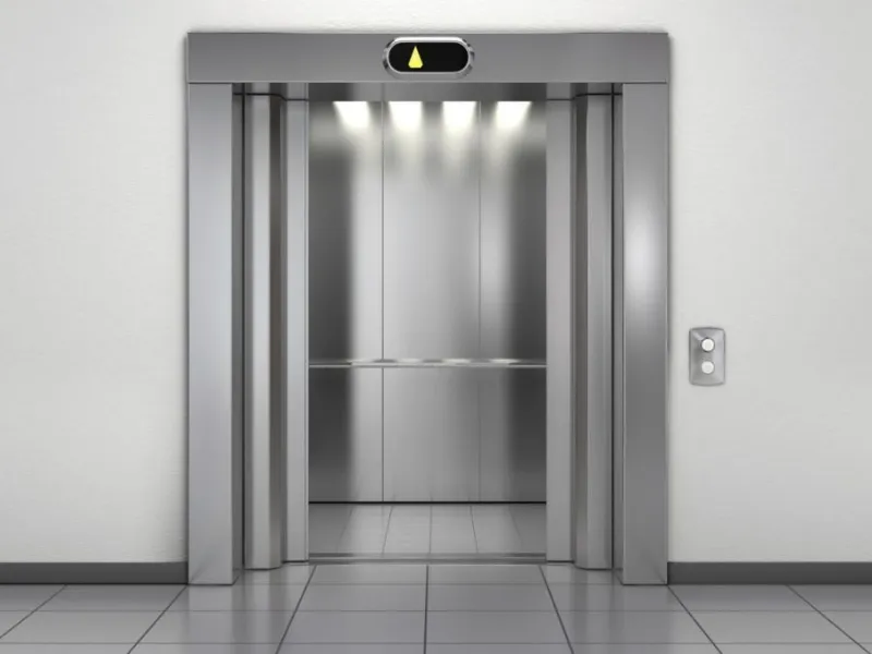 In Italia l'ascensore interno è molto più diffuso di quello esterno