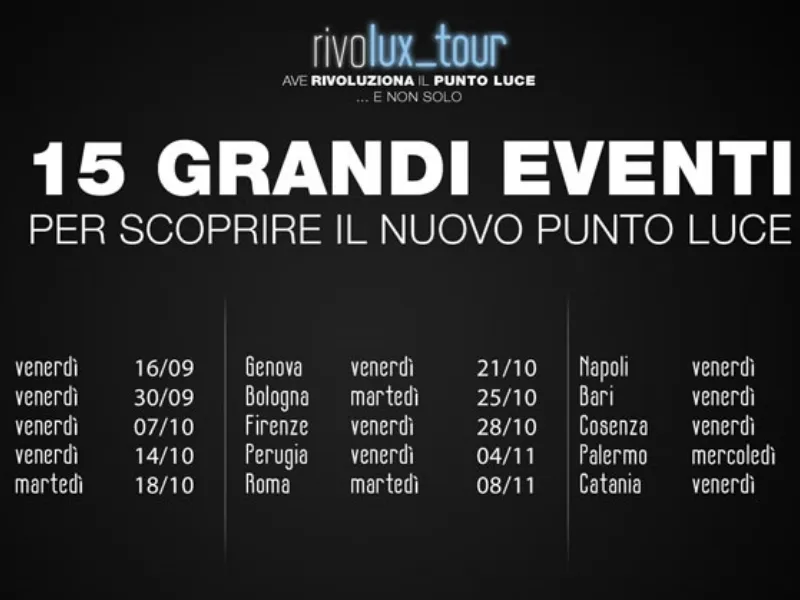 AVE RIVOLUX TOUR