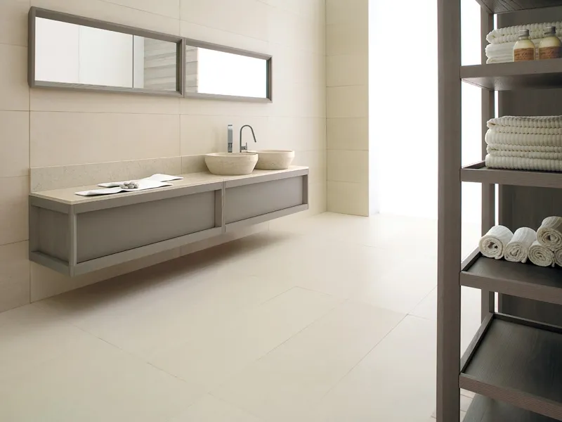 Bagno moderno retrò