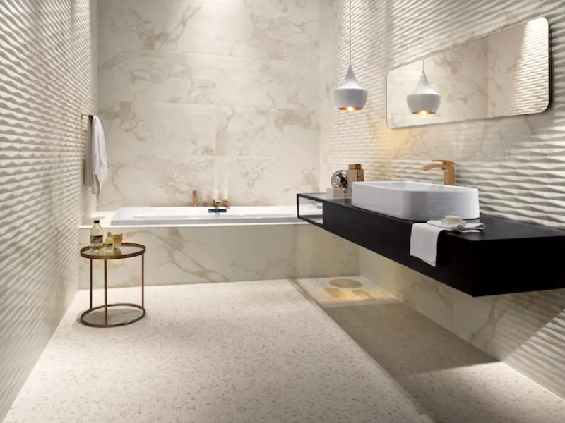 Piastrelle bagno moderno

