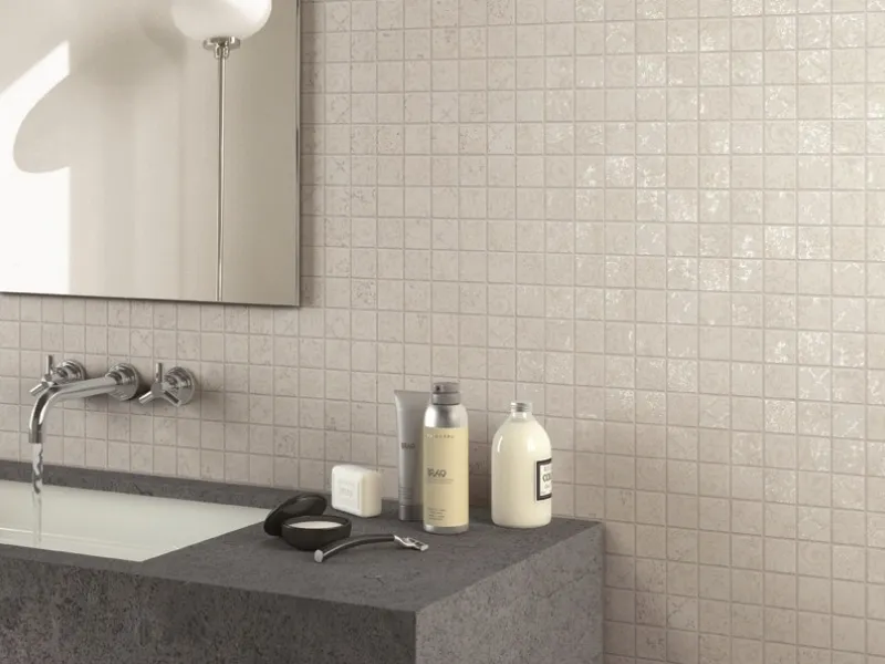 esempio di mosaico bagno
