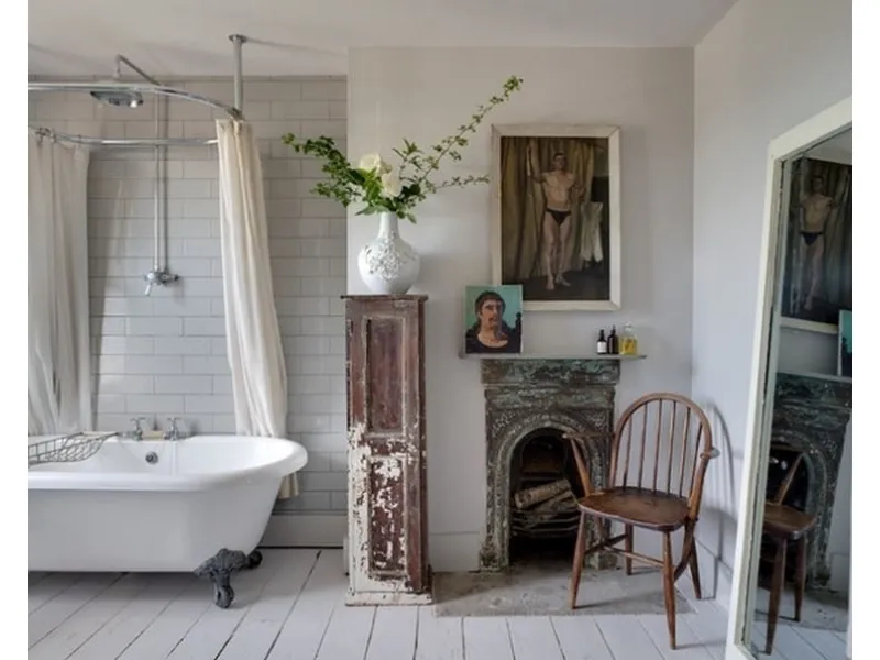 Bagno shabby chic