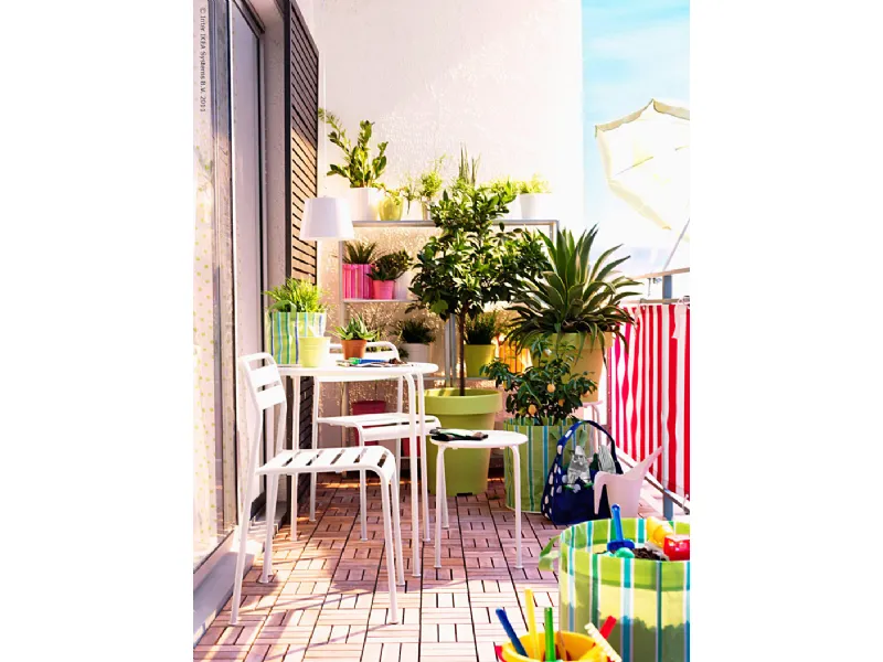 Idee per arredare il balcone