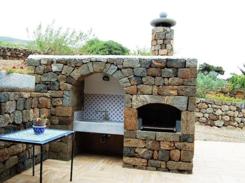 Barbecue in pietra