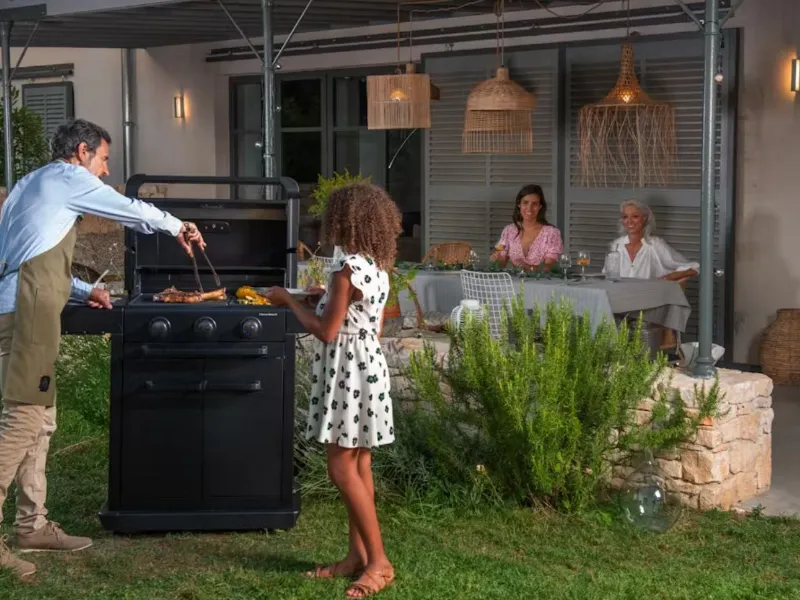 Barbecue 3 Series Onyx S Dualgas di Campingaz