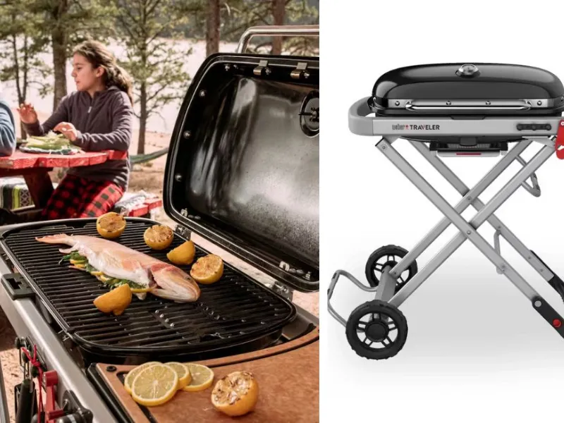 Barbecue a gas Weber Traveler
