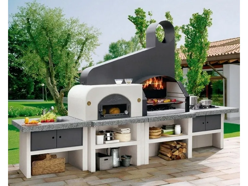 barbecue in muratura