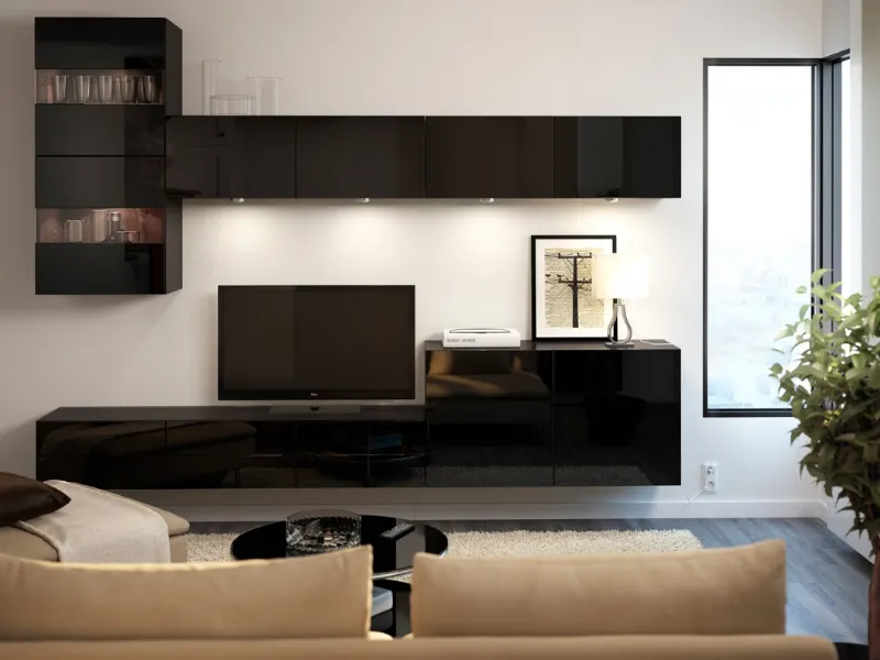 I battiscopa in legno Ikea
