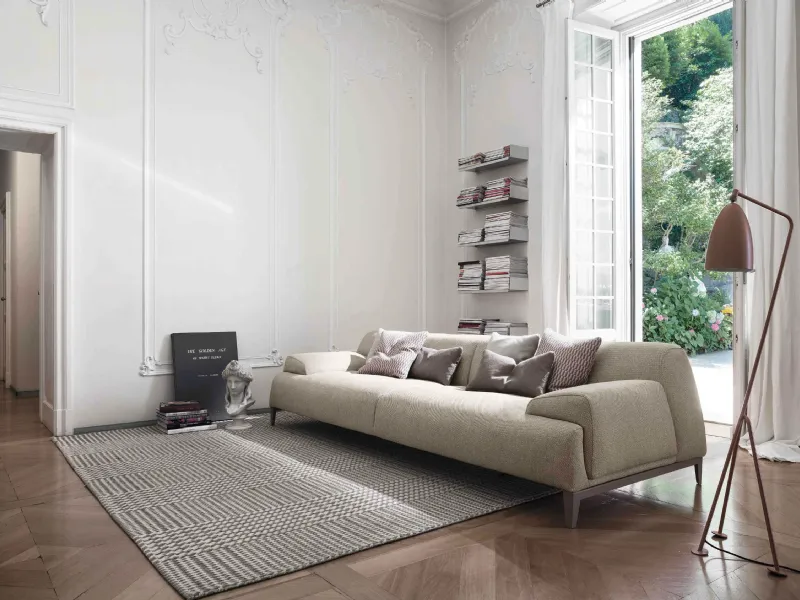 divano grigio bonaldo design