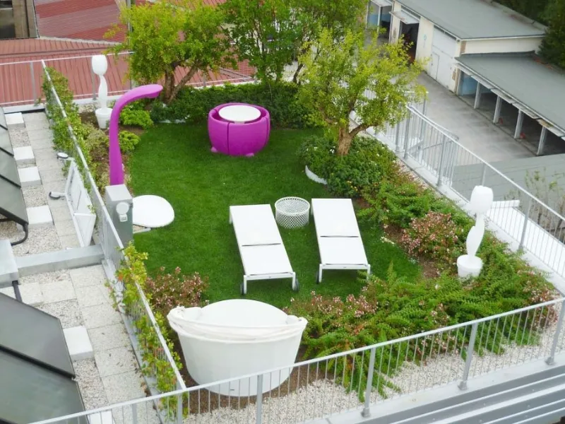 Realizzazione giardini pensili