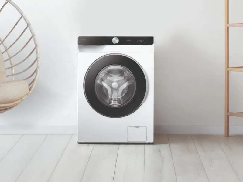 Lavatrice slim con AI Control di Samsung