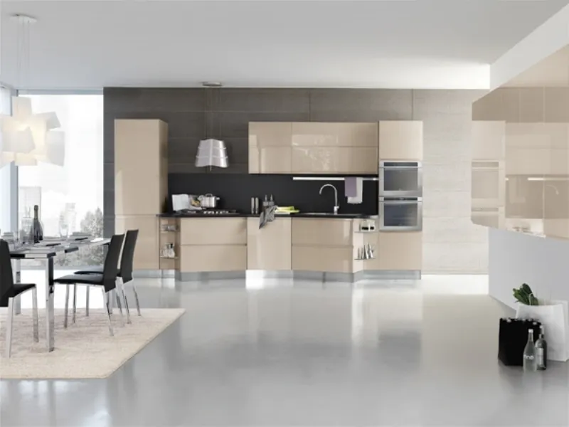 cucina bring stosa isola grigia