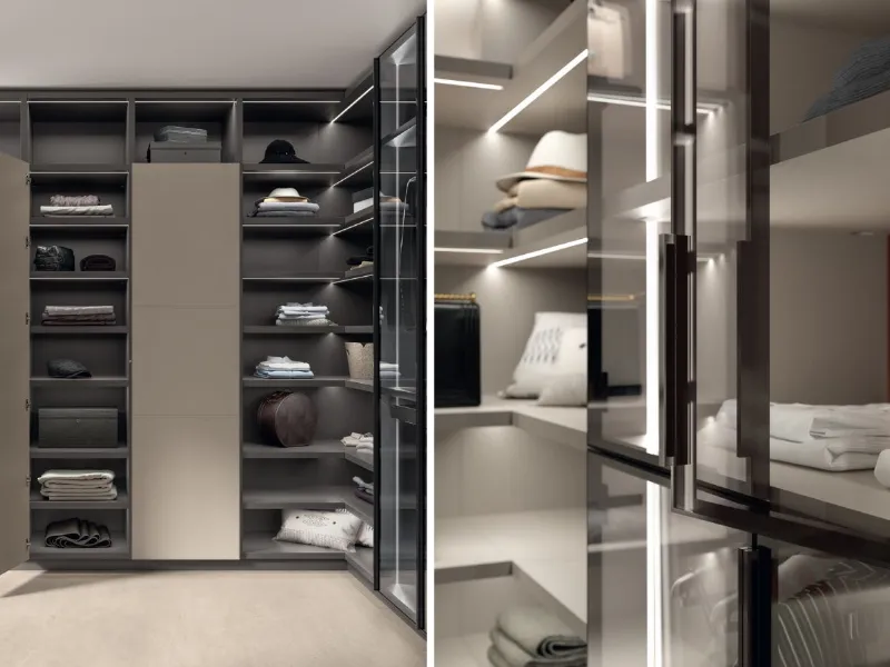 Walk-in Fluida di Scavolini