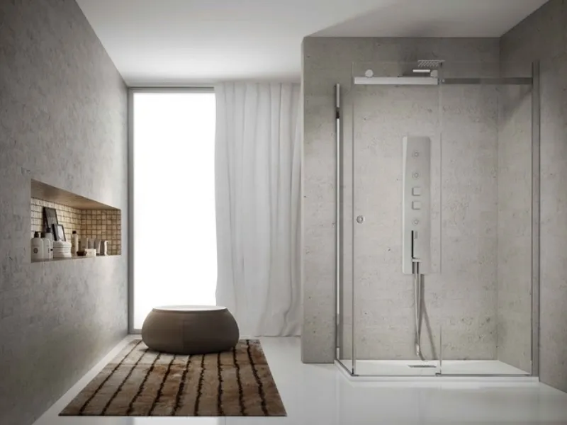Cabina doccia multifunzione 70x120