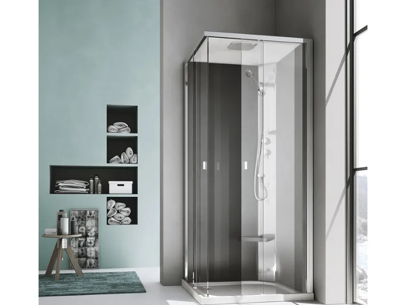 Cabina doccia multifunzione hafro geromin