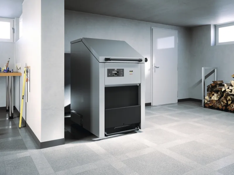 Caldaia a biomassa Viessmann