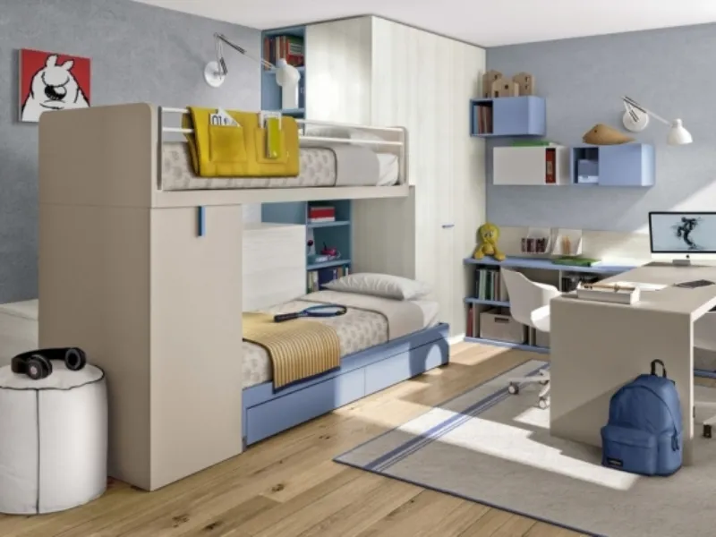 Camere con soppalco
