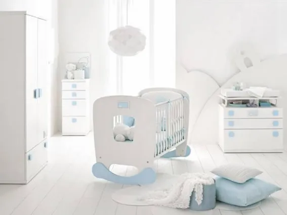 cameretta neonato lettino sponde