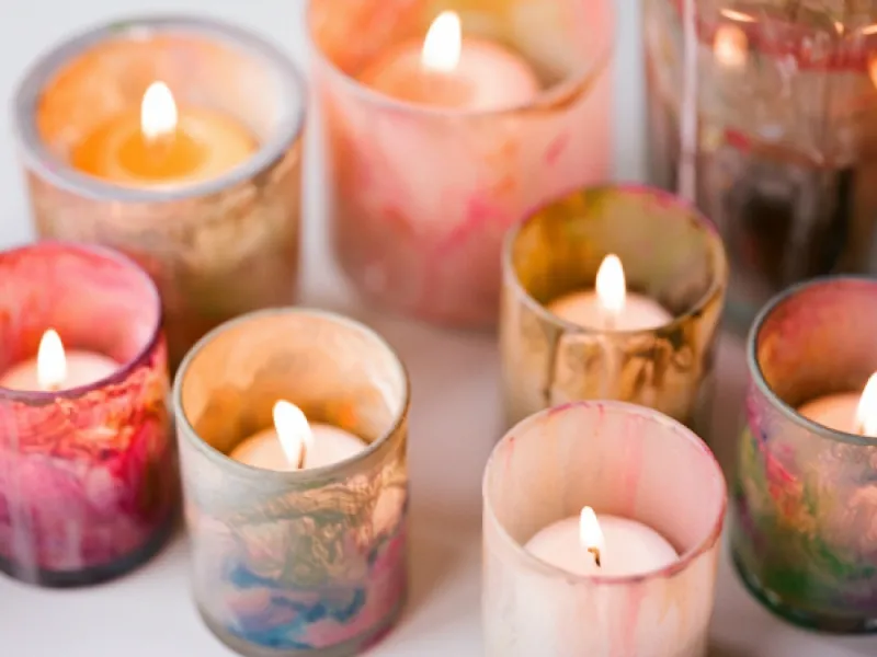 Cera per candele fai da te