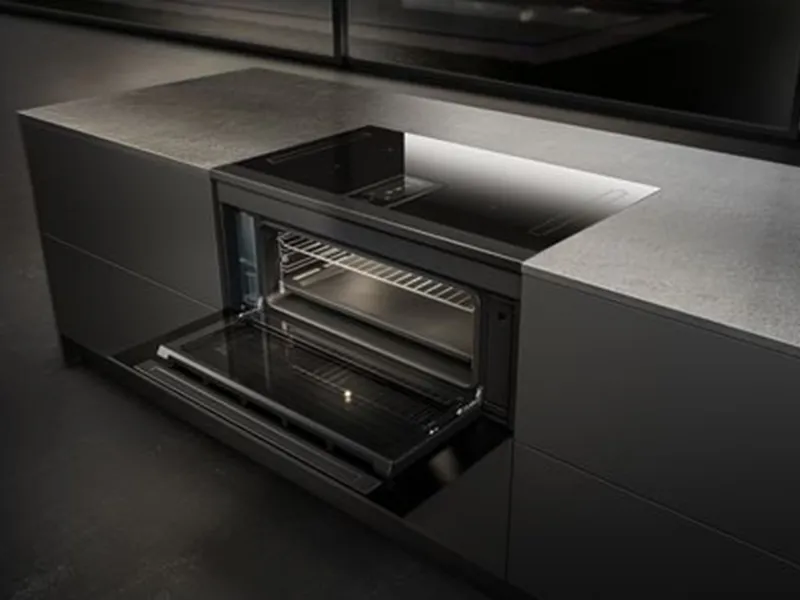 LHOV di Elica, con piano cottura, forno e cappa aspirante integrati