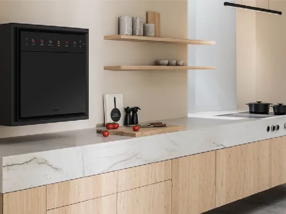X BO di Bora, forno con aspiratore e vaporiera integrati
